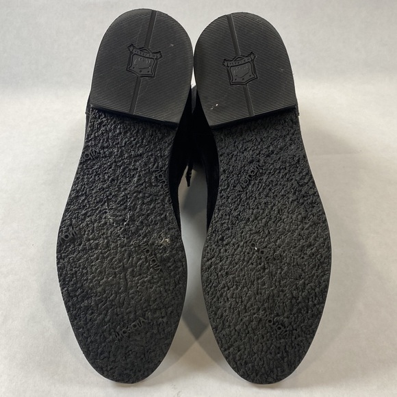 Trask Audra unlined suede boot black western - Picture 7 of 11